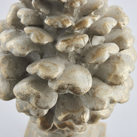 Gracie decoration antique light gold, Polyresin D16.5 H40.2