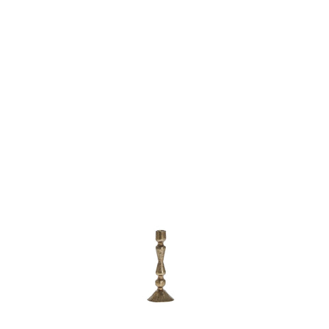 Ingrid candlestick H12 cm. light gold