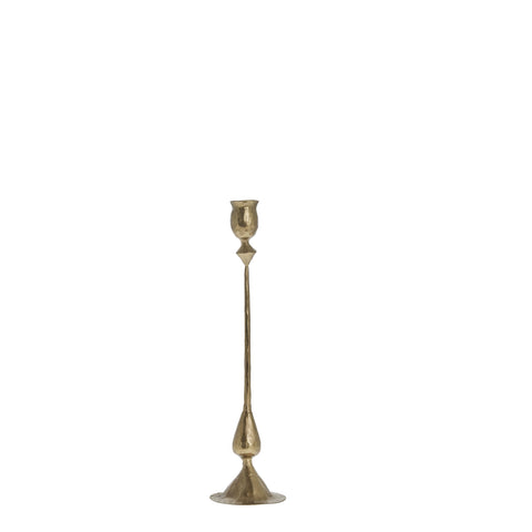 Ingrid candlestick H33.5 cm. light gold
