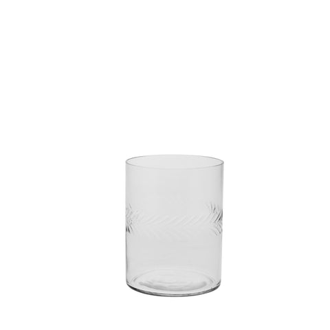 Carla vase H16.5 cm. clear