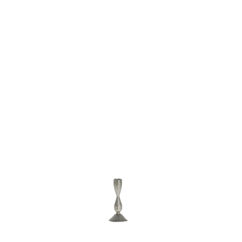 Ingrid candlestick H8.5 cm. silver