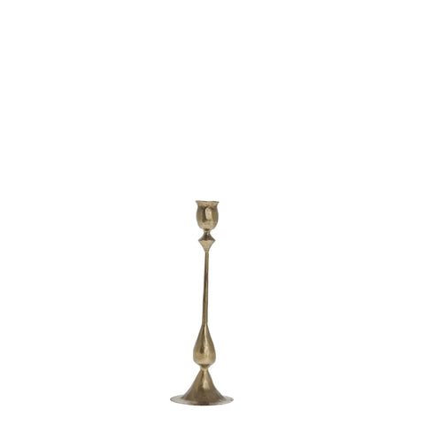 Ingrid candlestick H27 cm. light gold