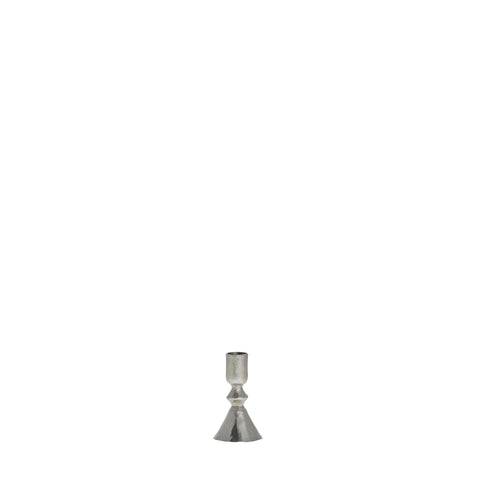 Ingrid candlestick H10 cm. silver