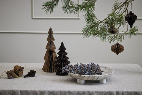 Esille tray Ø32 cm. dark linen