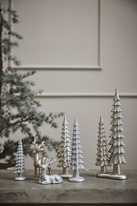 Sissia decoration H22.5 cm. light gold