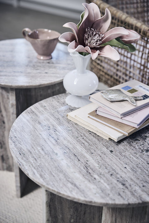 Happia foam flowers rose dust H18 cm