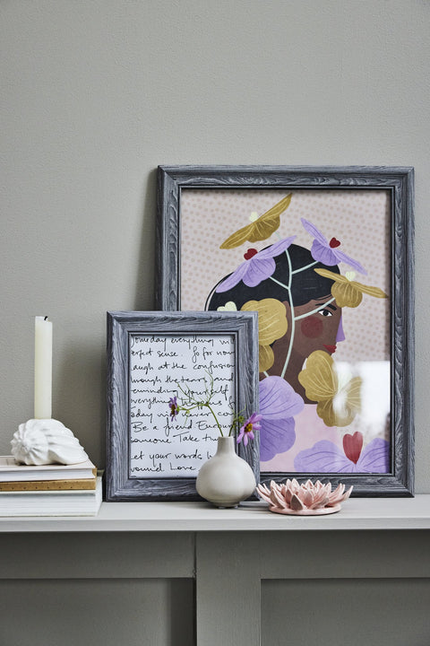 Floria wall decoration rose D13.2 H3.8