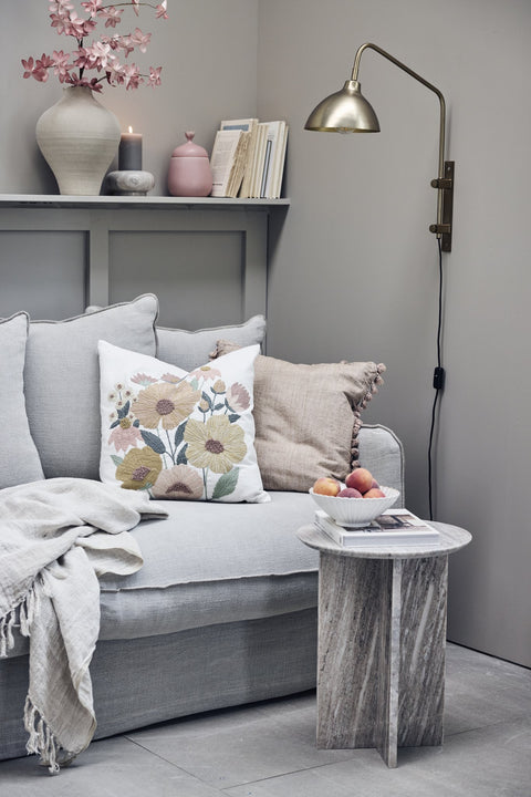 Hesille vase H32 cm. linen