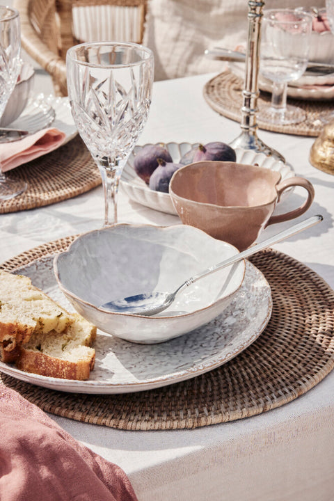 Milla plate white Ø cm