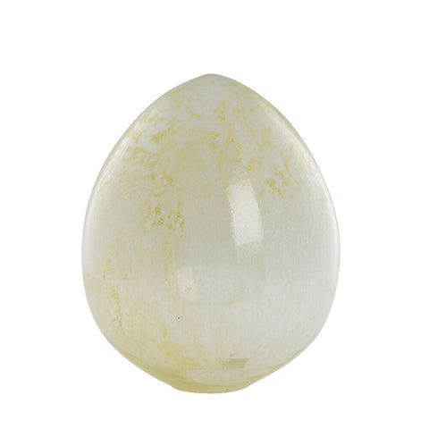 Murina Mouth Blown Glass Egg H30 cm. mellow