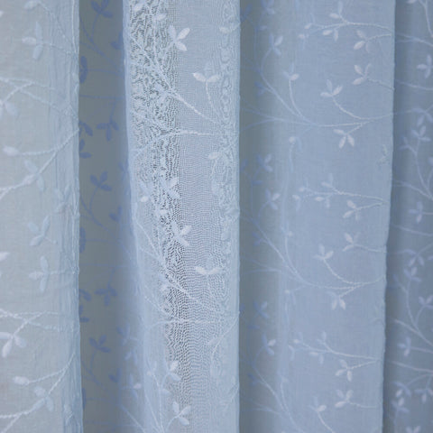 Eloise curtain 250x160 cm. light blue