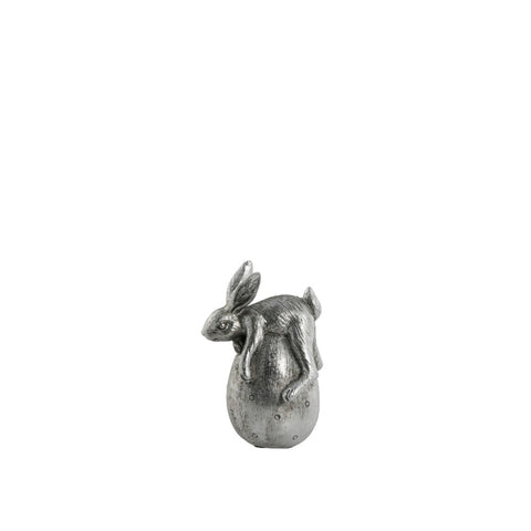 Semina Easter Bunny Figrune H11.5 cm. silver