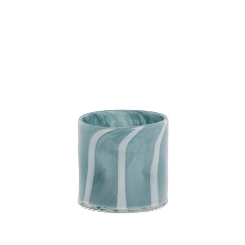 Marelle vase 10x10 cm. light blue