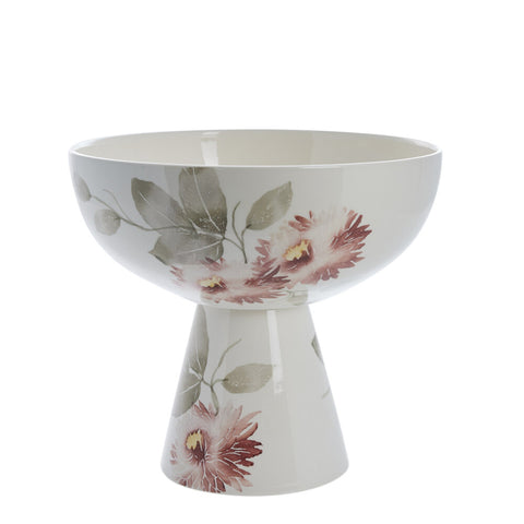 Sanella decoration bowl Ø25.5X22.5 cm, F. Rose/Off W.
