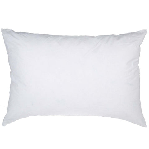 Dun inner cushion 62x42 cm. white