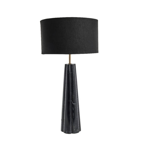 Sophie table lamp H66cm. black marble