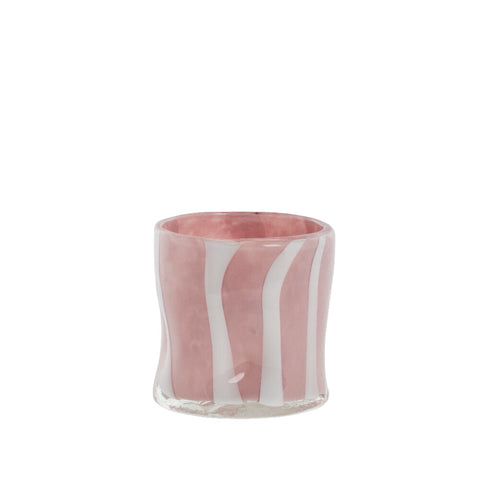 Marelle vase 10x10 cm. pink