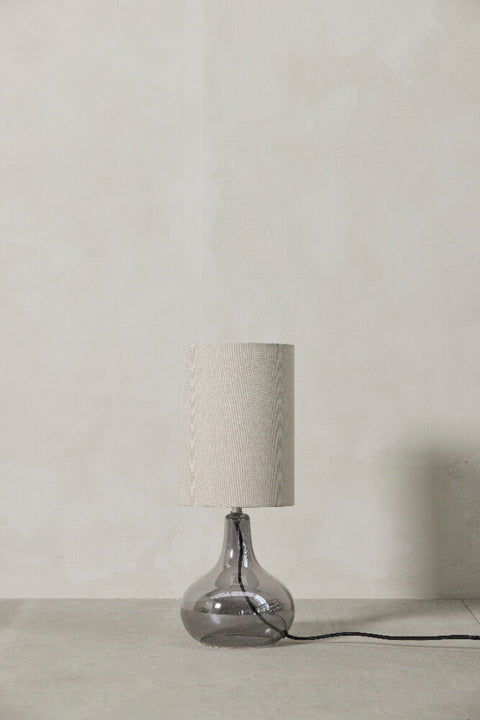 Sivilla table lamp 18X18X46.5 cm, Grey/Linen