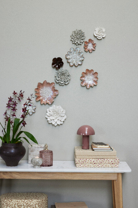 Florilla wall decoration H2 cm. rose tan