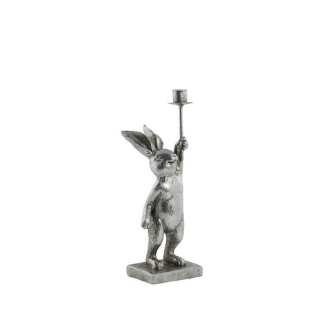 Semina Easter Bunny Figrune H18 cm. silver