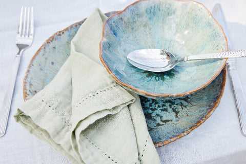 Angela napkin green haze 45x45 cm