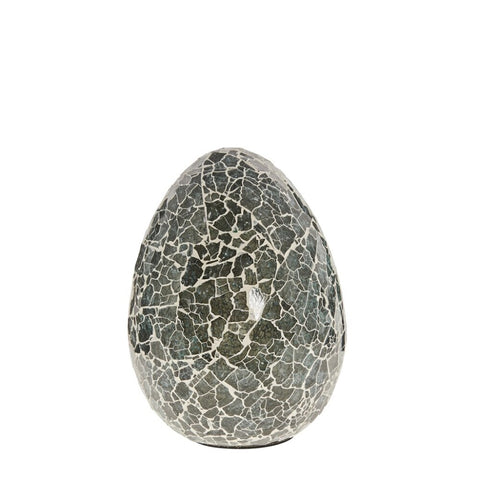 Murselia egg H20 cm. black