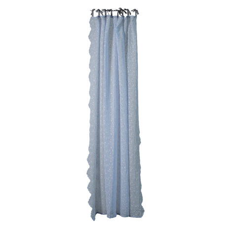 Eloise curtain 300x160 cm. light blue