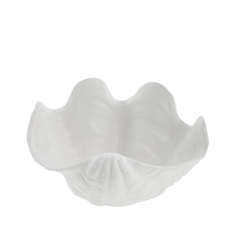 Sheline seashell bowl 25x21.5 cm. white