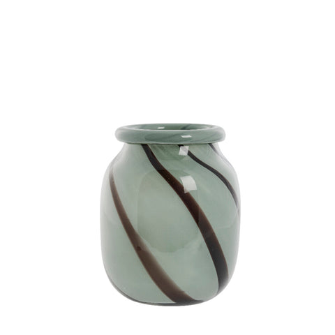 Marena vase 16x16 cm. green