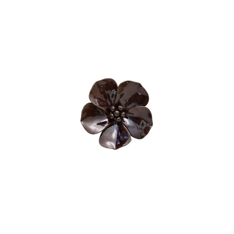 Floria wall decoration H2.8 cm. brown