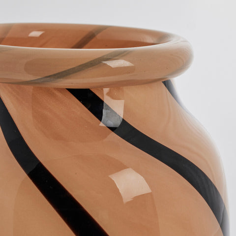 Marena vase 16x16 cm. orange