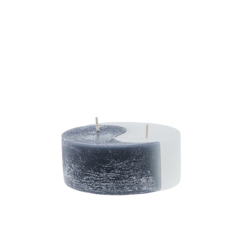 YingYang decoration candle H5 cm. black
