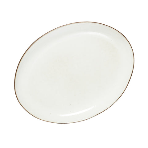 Amera dinner plate 29x22.5 cm. white sands