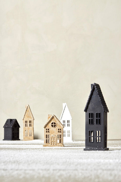 Seholia decoration H28 cm. antique light gold