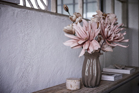 Happia foam flower rose H30 cm