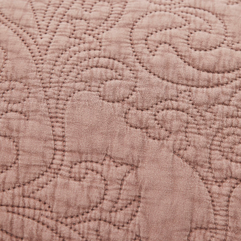 Isabelle bedspread 260x240 cm. rose tan