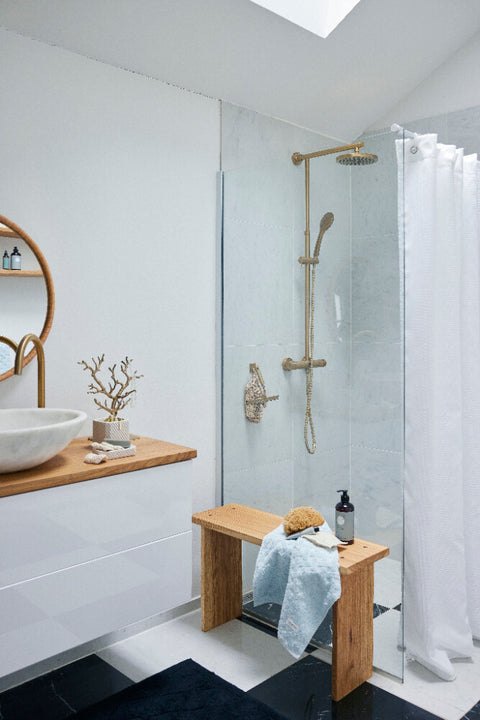 Tressa jewellery holder light gold 33 cm.