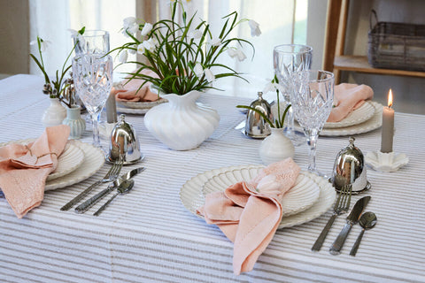 Angela napkin rose dust 45x45 cm