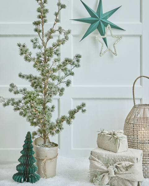 Beautiful and classic Christmas ornaments in green from Lene Bjerre