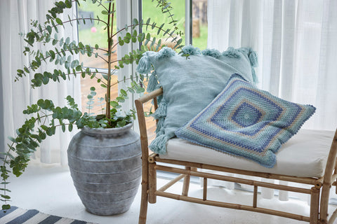 Green and mint cushions from Lene Bjerre Design
