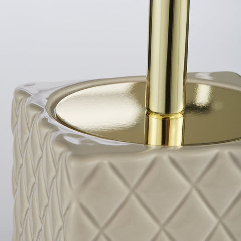 Portia toilet brush H39 cm. camel