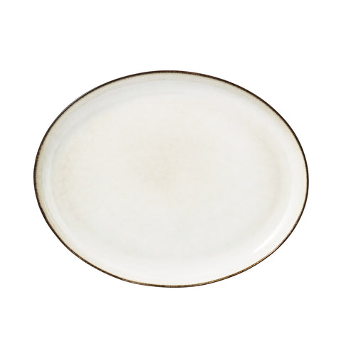Amera tray 34x27 cm. white sands