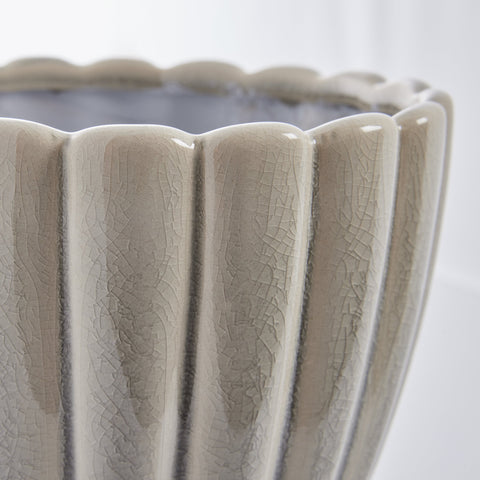 Shenella flower pot Ø10 H12 
linen