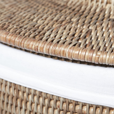 Norah laundry basket  H60 cm. nature