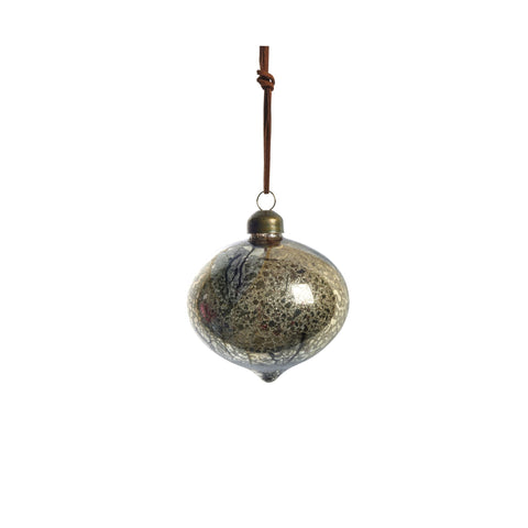 Nosille decoration H10 cm. silver