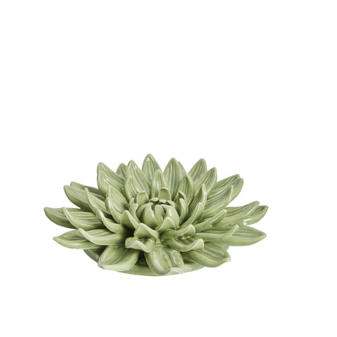 Floria wall decoration dusty green D13.2 H3.8