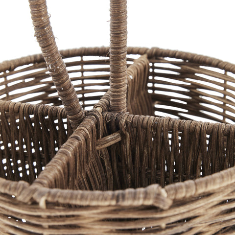 Esther  utensil holder H22 cm. brown