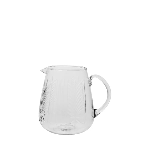 Carla  jug H15.5 cm. clear
