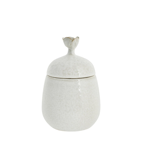 Helinna  jar H22 cm. white