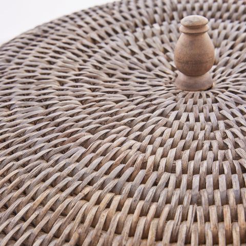 Norah food cover nature rattan H24 cm